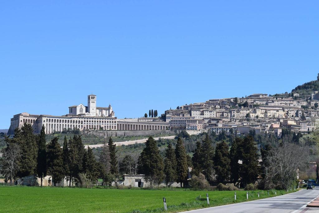 Apartments Aurora Delle Rose Assisi Bagian luar foto